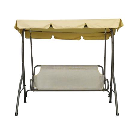 เก้าอี้โยก 3 ที่นั่ง ME LIVING JERRY สีเบจ_2