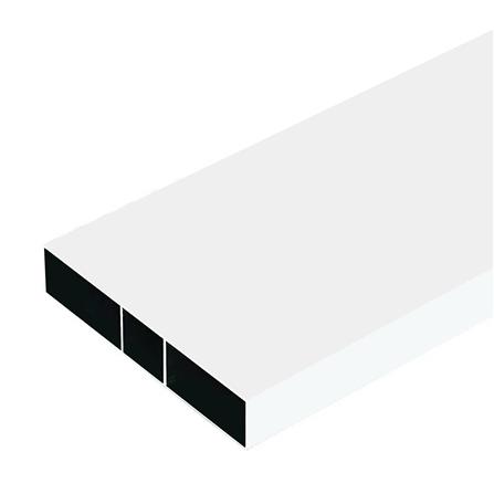 อะลูมิเนียมกล่อง MT 3/4 x 2 นิ้ว สีขาว_0