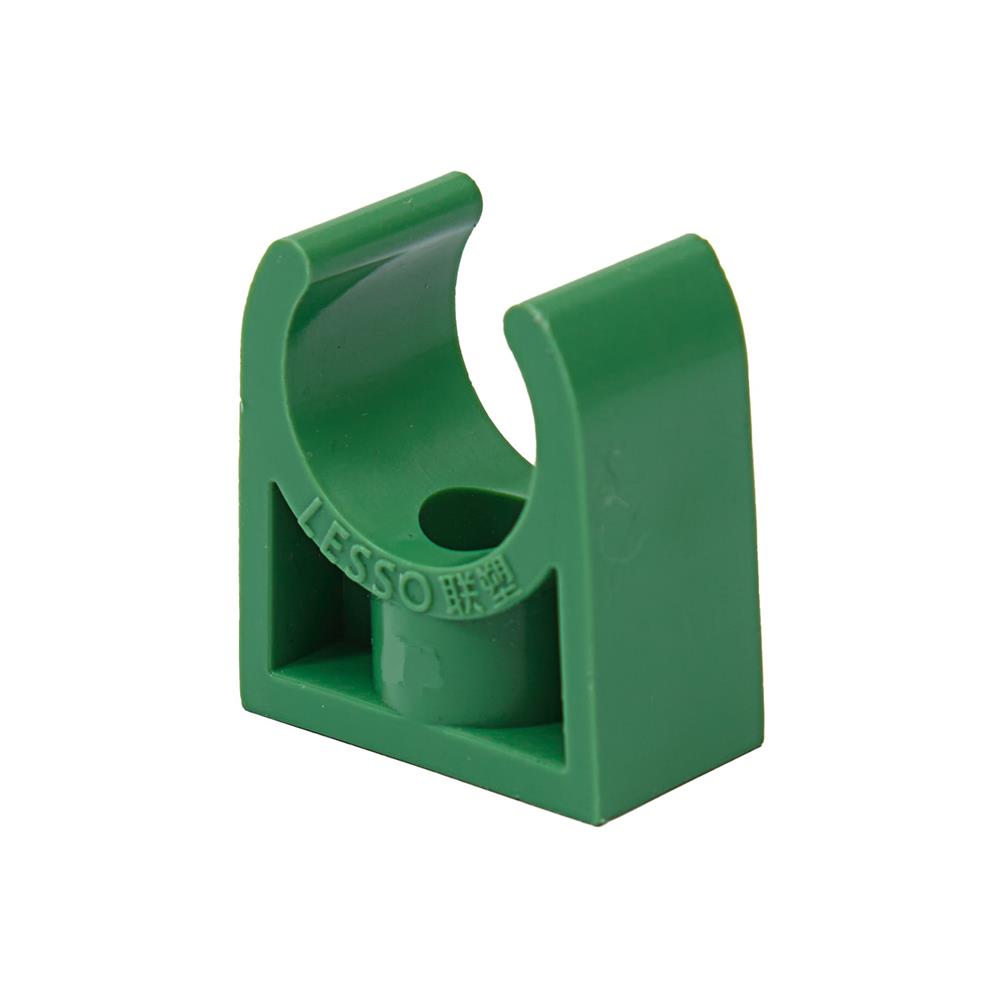 คลิปจับก้ามปู PP-R SCG 1 นิ้ว สีเขียว