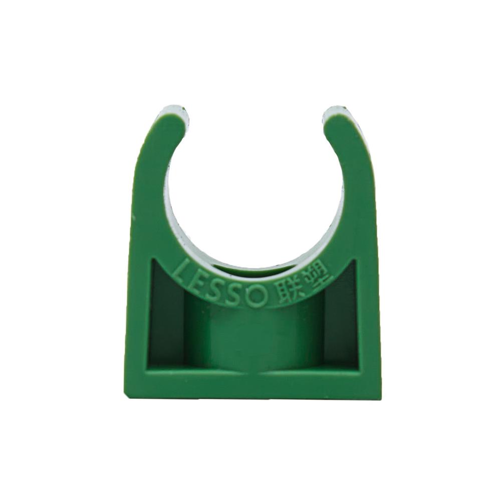 คลิปจับก้ามปู PP-R SCG 1 นิ้ว สีเขียว