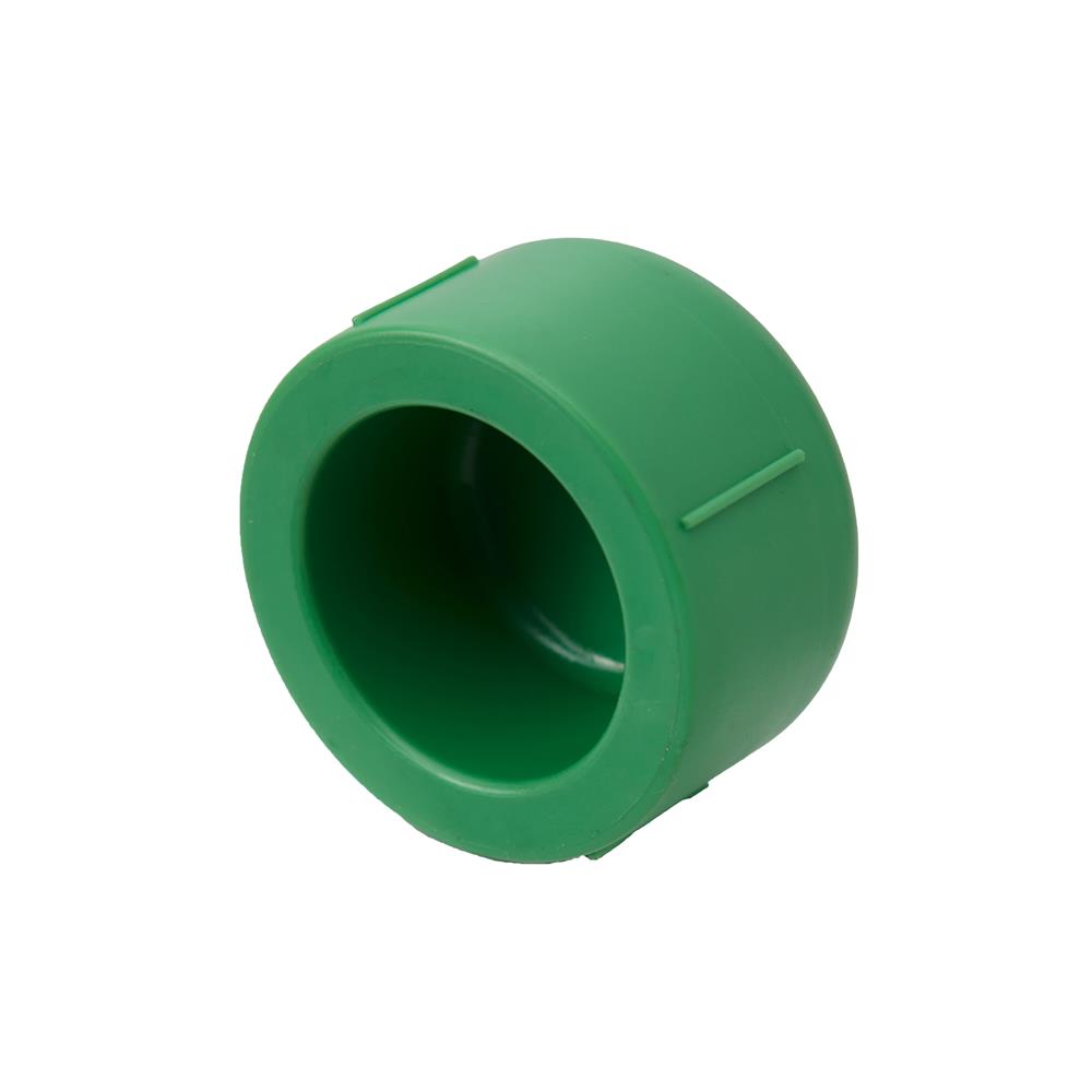 ฝาครอบ PP-R SCG 3/4 นิ้ว สีเขียว