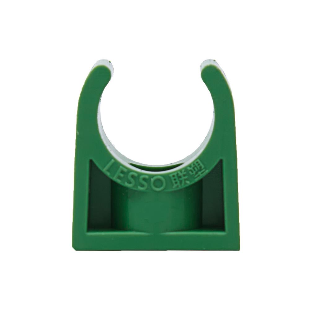 คลิปจับก้ามปู PP-R SCG 1/2 นิ้ว สีเขียว