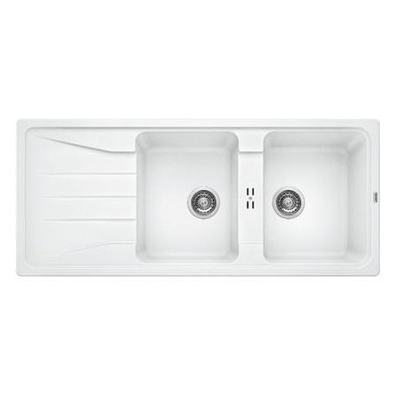 ซิงค์ฝัง 2 หลุม 1 ที่พัก BLANCO SONA 8S 495.39.526 สีขาว_0