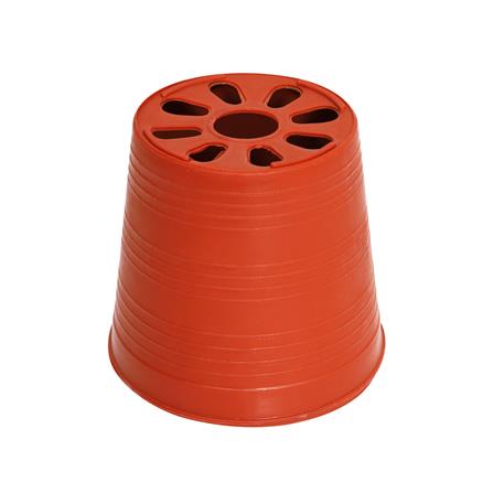 กระถางพลาสติกปากกลม PNP 3 นิ้ว สีอิฐ_1