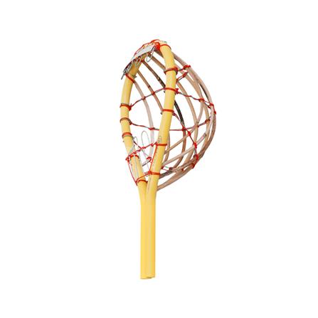 ตะกร้อสอยผลไม้ หวาย+PVC DIAMOND