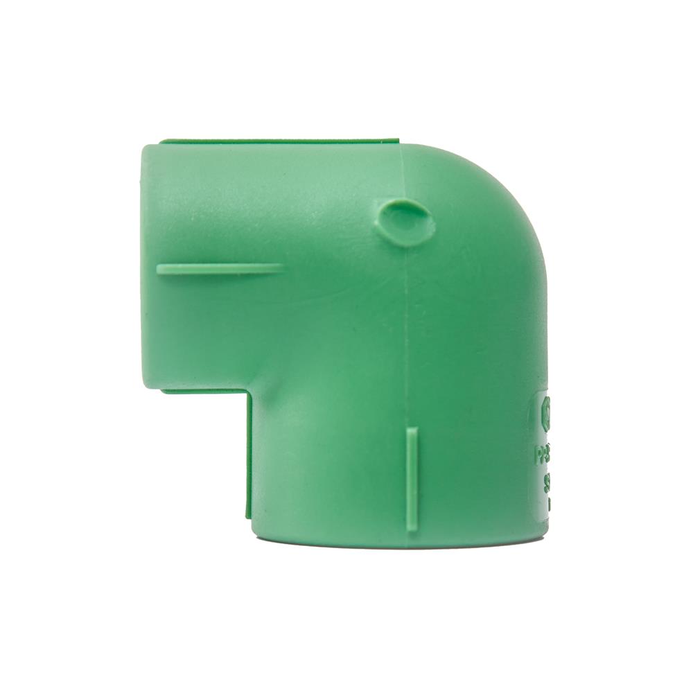ข้องอ 90 องศา PP-R SCG 3/4X1/2 นิ้ว สีเขียว
