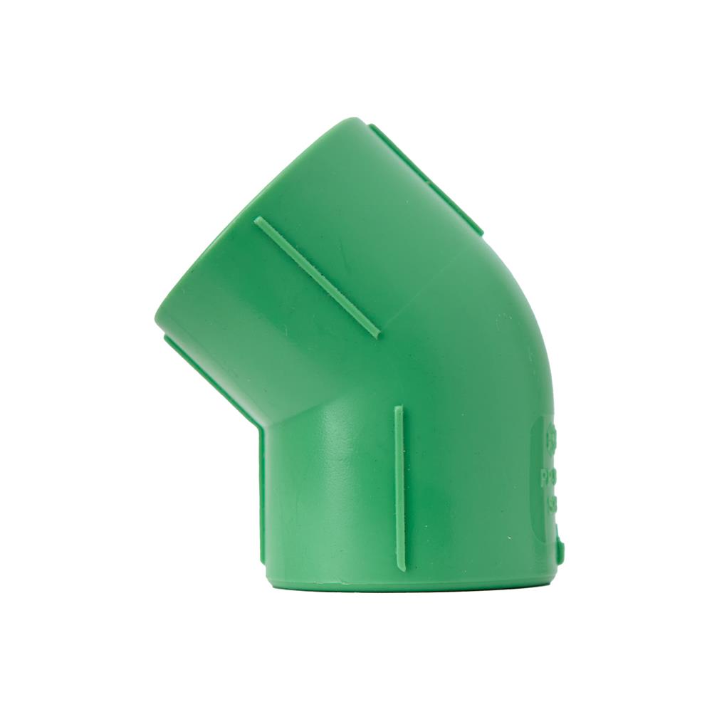 ข้องอ 45 องศา PP-R SCG D25 3/4 นิ้ว สีเขียว
