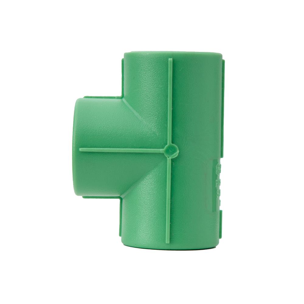 ข้อต่อสามทาง PP-R SCG D25 3/4 นิ้ว สีเขียว