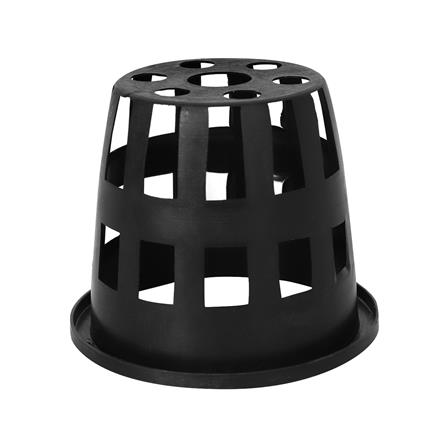 กระถางกล้วยไม้ PNP 3.5 นิ้ว สีดำ_1