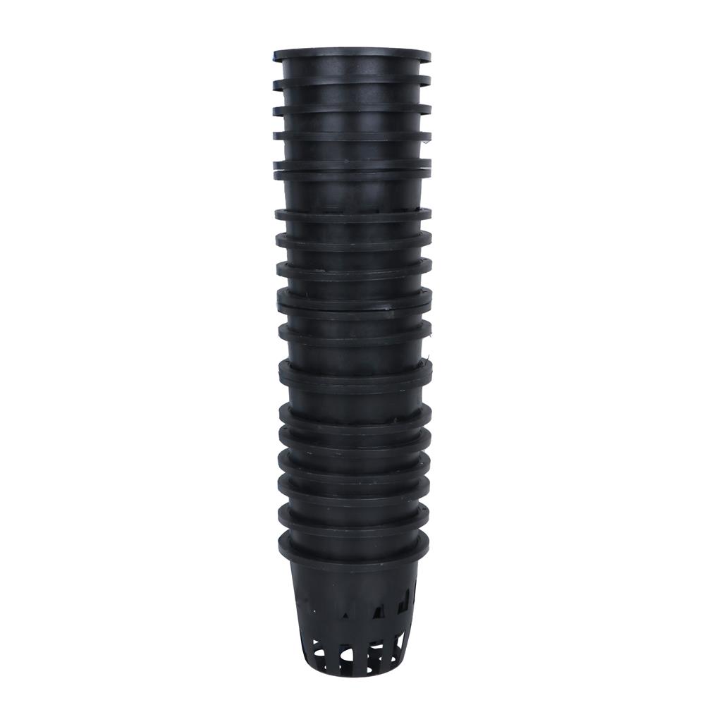 กระถางกล้วยไม้ PNP 3.5 นิ้ว สีดำ 20 ชิ้น