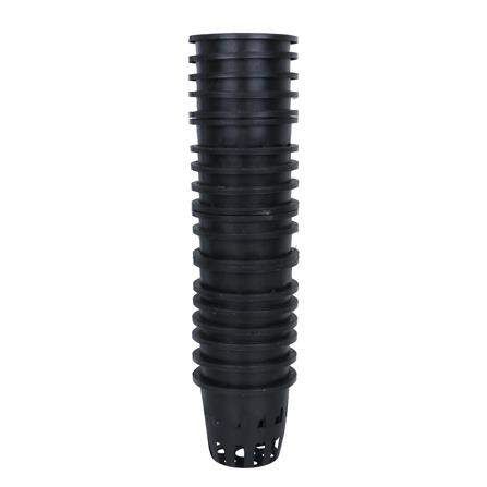 กระถางกล้วยไม้ PNP 3.5 นิ้ว สีดำ 20 ชิ้น_0