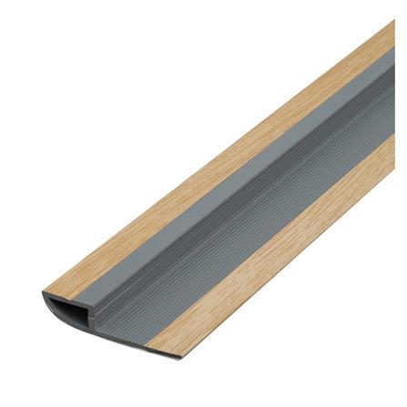 ตัวจบต่างระดับ PVC INOVAR 4X240X1 ซม. สีเมเปิล_2