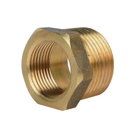 ข้อต่อเกลียวใน-นอก CITY 1x3/4 นิ้ว สีทอง_0