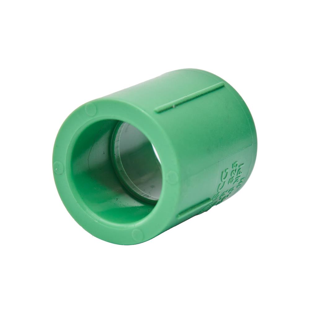 ข้อต่อตรง PP-R SCG 3/4 นิ้ว สีเขียว