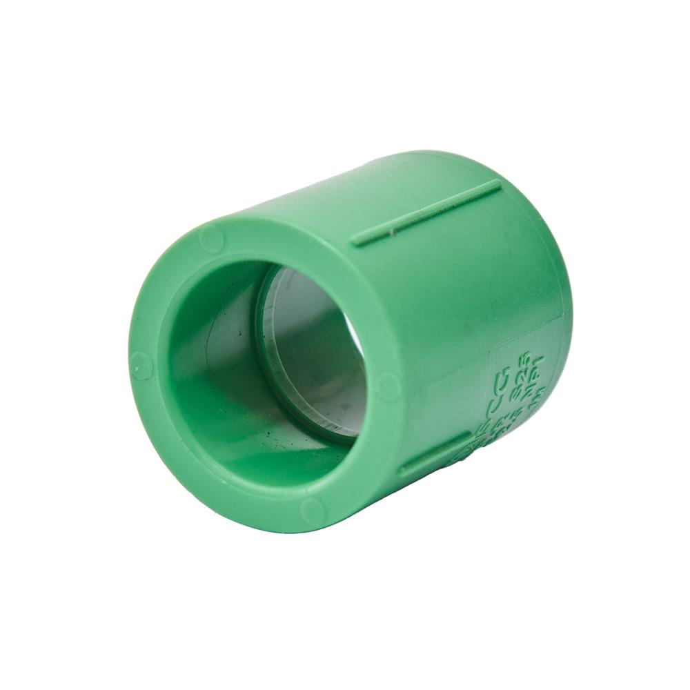 ข้อต่อตรง PP-R SCG 1/2 นิ้ว สีเขียว