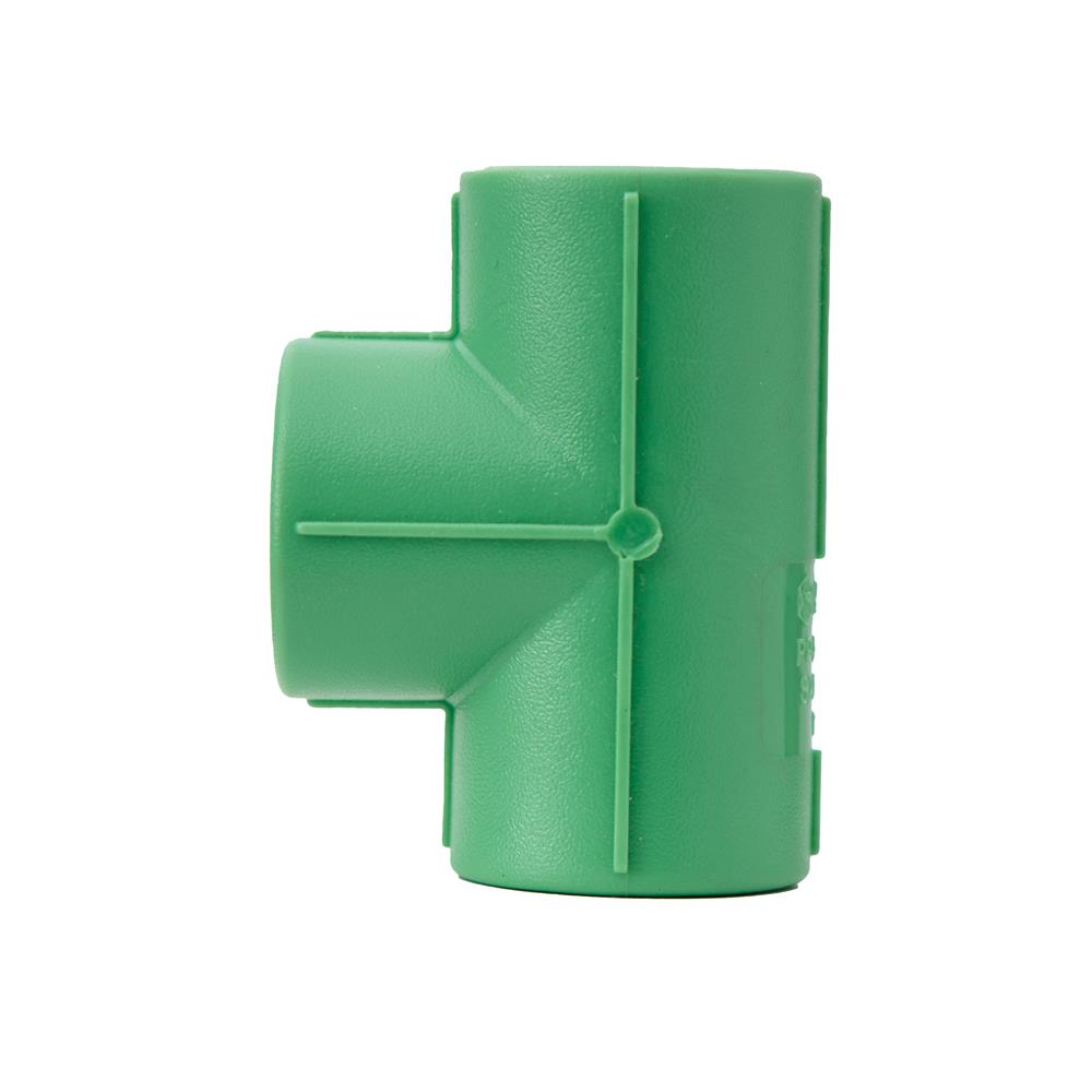 ข้อต่อสามทาง PP-R SCG D32 1 นิ้ว สีเขียว