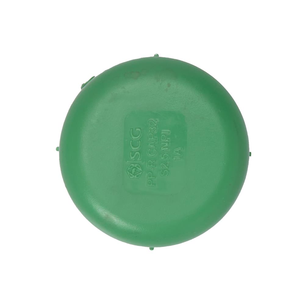 ฝาครอบ PP-R SCG 1 นิ้ว สีเขียว