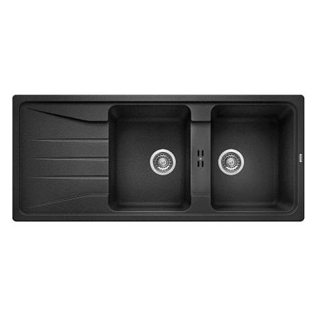 ซิงค์ฝัง 2หลุม 1ที่พัก BLANCO SONA 8S 495.39.524 แกรนิต สีถ่าน_0