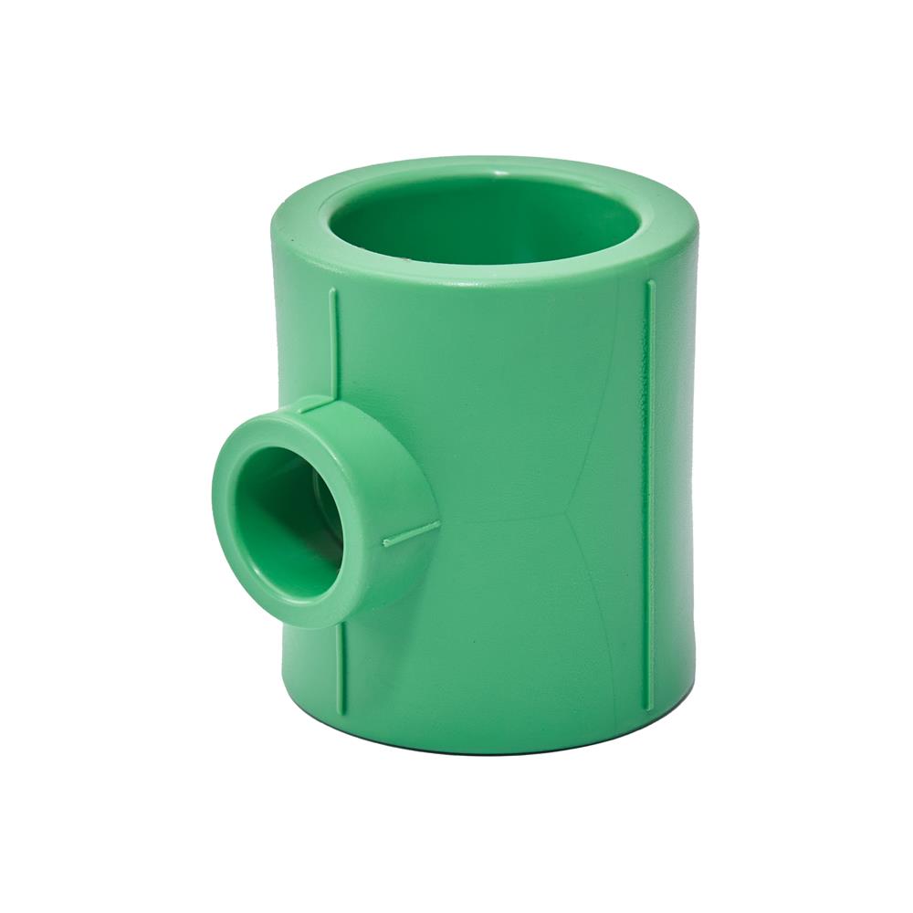 ข้อต่อสามทางลด PP-R SCG 1X1/2 นิ้ว สีเขียว