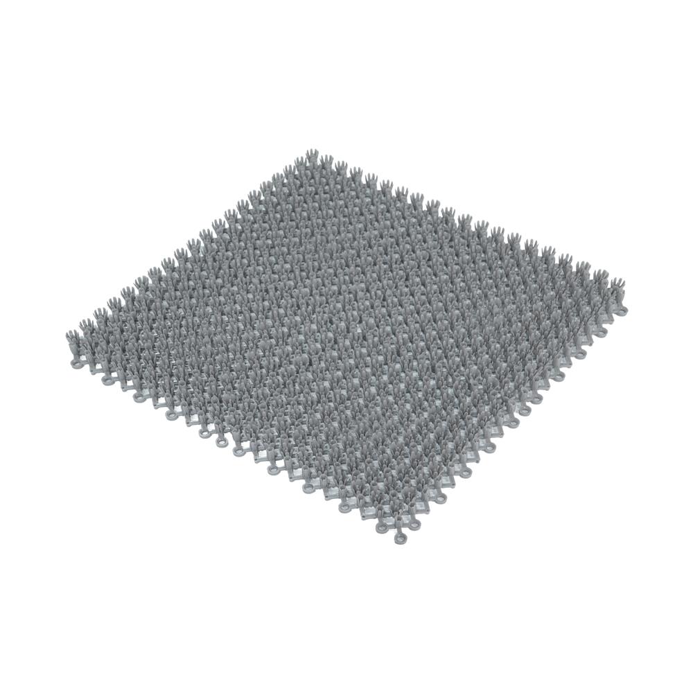 พรมเช็ดเท้าดักฝุ่น HOME LIVING STYLE JOINT 29X29 ซม. สีเทา