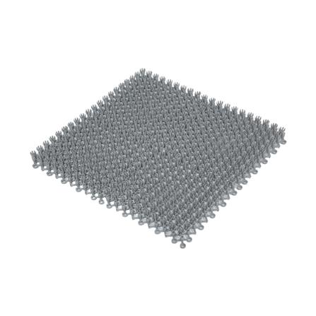 พรมเช็ดเท้าดักฝุ่น HOME LIVING STYLE JOINT 29X29 ซม. สีเทา_1