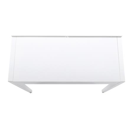 โต๊ะทำงานเหล็ก KIOSK BV-11N 90 ซม. สีขาว_2