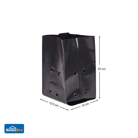 ถุงเพาะชำ ม้าบิน 5X10 นิ้ว 1 กก. สีดำ_2