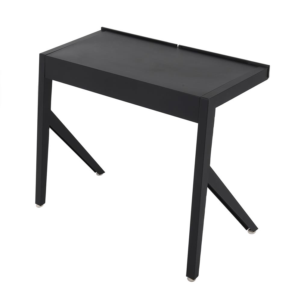 โต๊ะทำงานเหล็ก KIOSK BV-11N 90 ซม. สีดำ