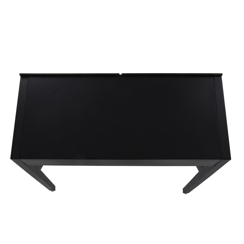 โต๊ะทำงานเหล็ก KIOSK BV-11N 90 ซม. สีดำ