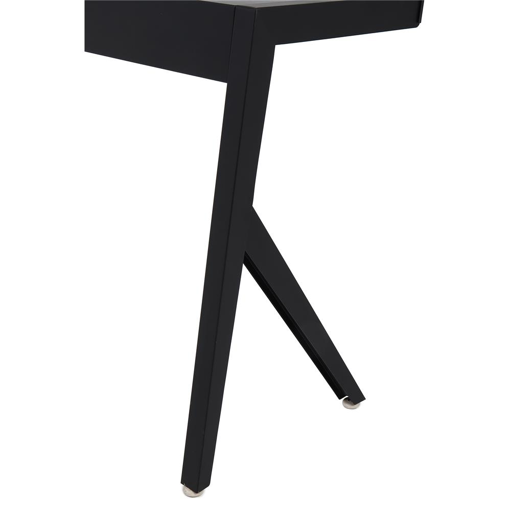 โต๊ะทำงานเหล็ก KIOSK BV-11N 90 ซม. สีดำ