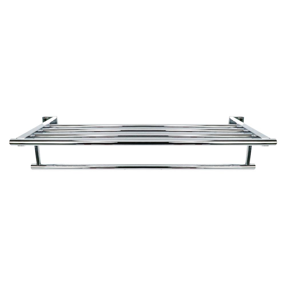 ชั้นวางพร้อมราว HAFELE 499.98.150 สีโครม