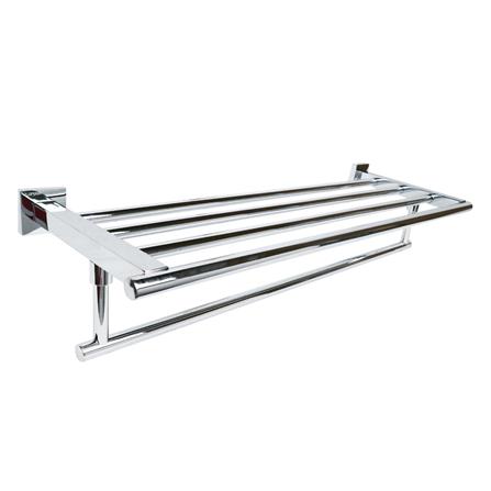 ชั้นวางพร้อมราว HAFELE 499.98.150 สีโครม