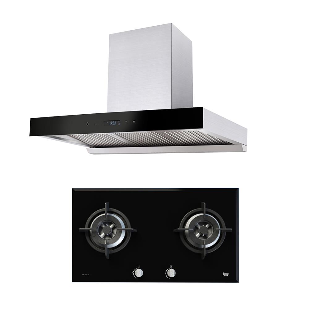 เตาฝัง+เครื่องดูดควัน TEKA GTLUX782G+DHW90TO