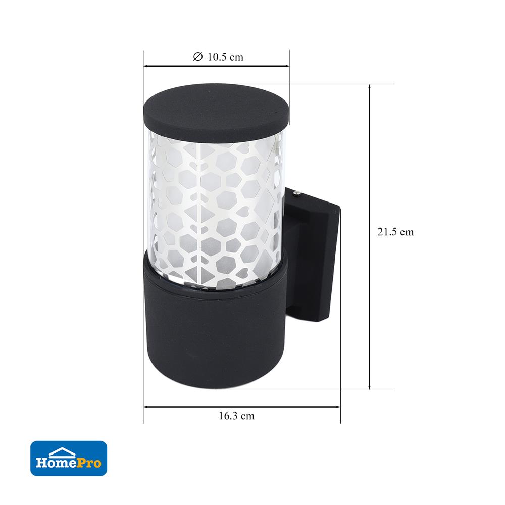 ไฟกิ่งภายนอก CARINI BO-G5302/1A สีดำ