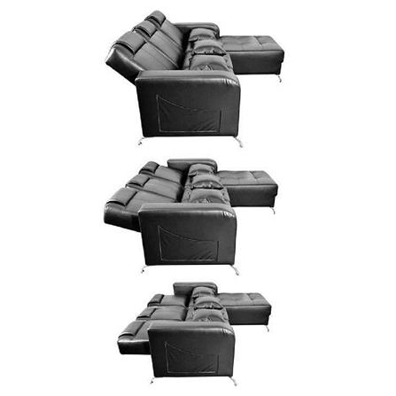 โซฟาเข้ามุม SERA PARIS สีดำ_2