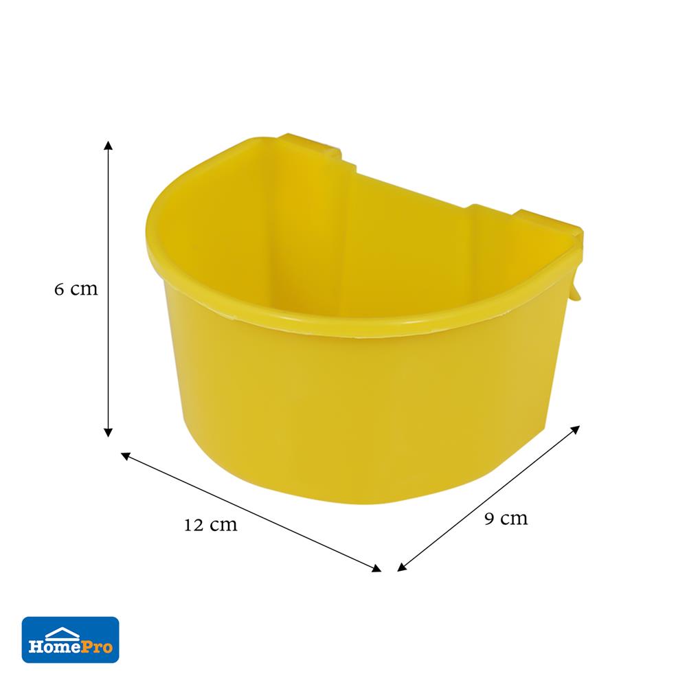 ถ้วยน้ำเกาะสุ่ม SPRING 300 มล. สีเหลือง