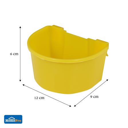 ถ้วยน้ำเกาะสุ่ม SPRING 300 มล. สีเหลือง_3