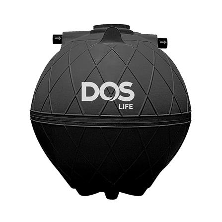 ถังบำบัดน้ำเสีย DOS SUPER SEPT 3000 ลิตร สีดำ