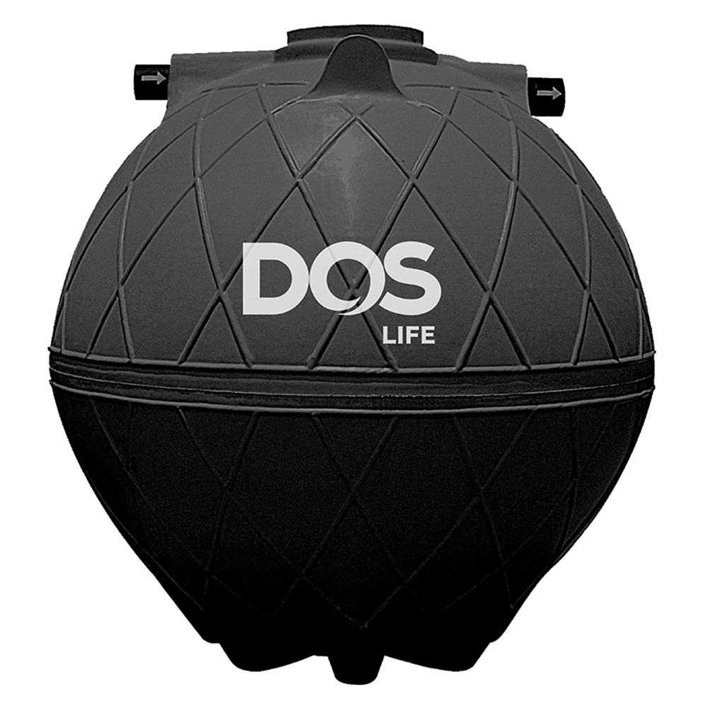 ถังบำบัดน้ำเสีย DOS SUPER SEPT 5000 ลิตร สีดำ