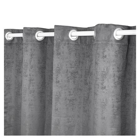 ผ้าม่าน EYELET HOME LIVING STYLE RIGO UV 140X160 ซม. สีเทา_1