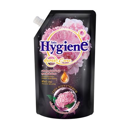 รีฟิลน้ำยาปรับผ้านุ่ม HYGIENE 480 มล. พีโอนีบลูม 2แถม1_1