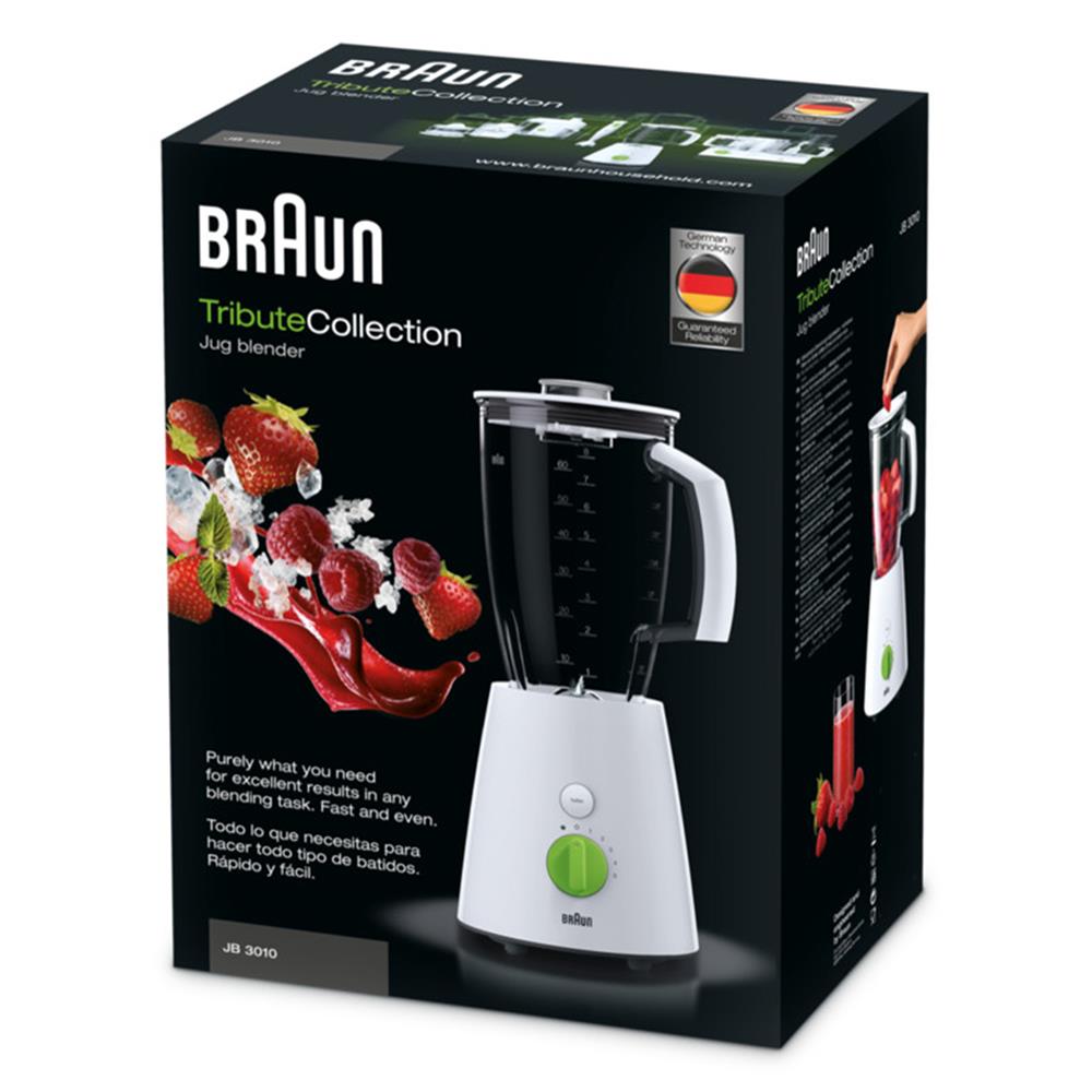 เครื่องปั่นน้ำผลไม้ BRAUN JB3010 สีขาว