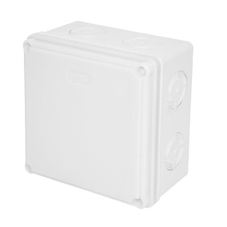 กล่องพลาสติกกันน้ำ ELECKTA 4x4 นิ้ว สีขาว