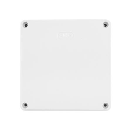 กล่องพลาสติกกันน้ำ ELECKTA 4x4 นิ้ว สีขาว_1