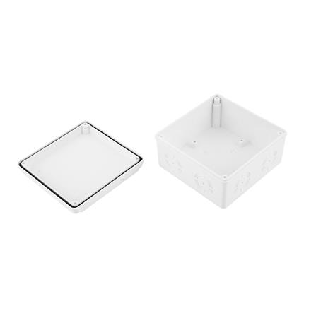 กล่องพลาสติกกันน้ำ ELECKTA 4x4 นิ้ว สีขาว_2
