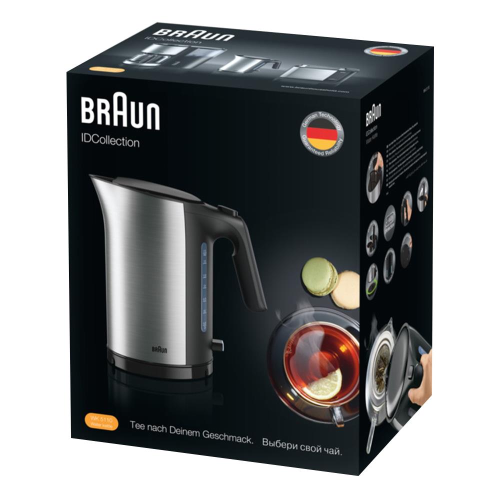 กาต้มน้ำไฟฟ้า BRAUN WK5110.BK 1.7 ลิตร