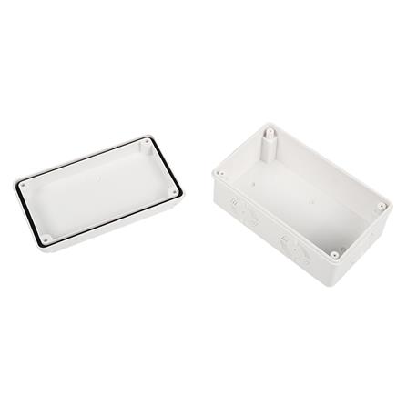 กล่องพลาสติกกันน้ำ ELECKTA 2X4 นิ้ว สีขาว_1