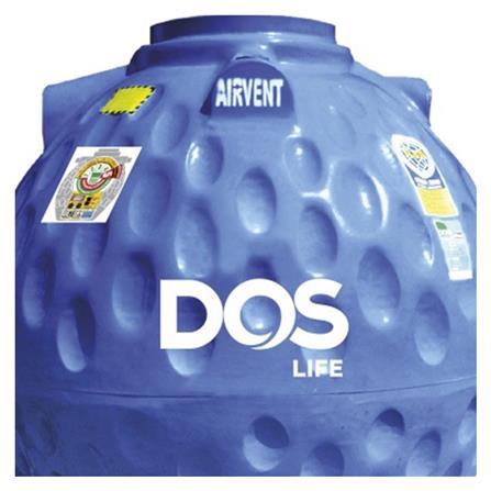 ถังเก็บน้ำ DOS DUT GOLD 1,200 ลิตร สีน้ำเงิน_1