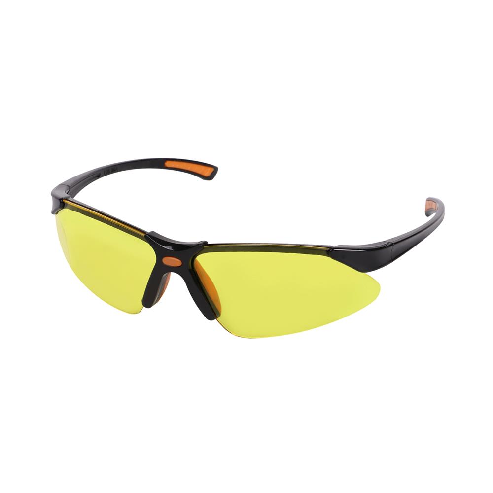 แว่นตานิรภัย YAMADA YS-313 สีเหลือง