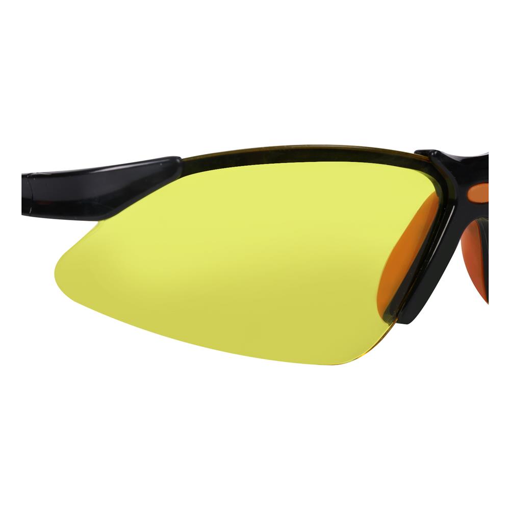 แว่นตานิรภัย YAMADA YS-313 สีเหลือง